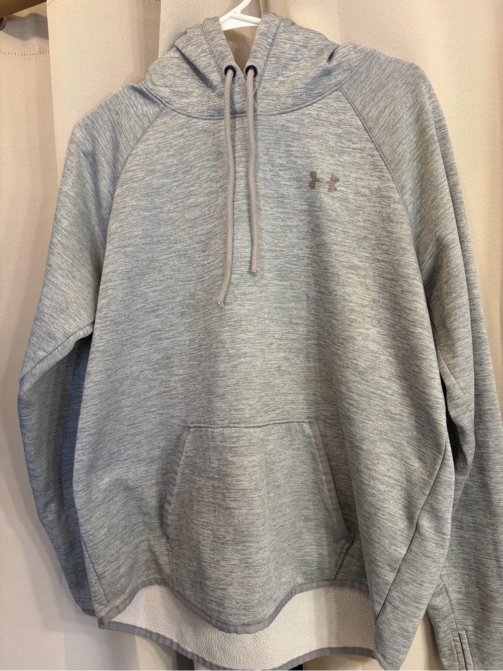 Under Armour Women’s ColdGear Storm Hoodie Gray Pullover Medium Large